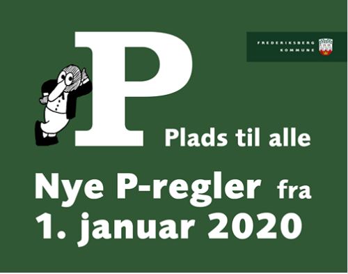 Ændrede parkeringsregler på Frederiksberg pr. 1. januar 2020