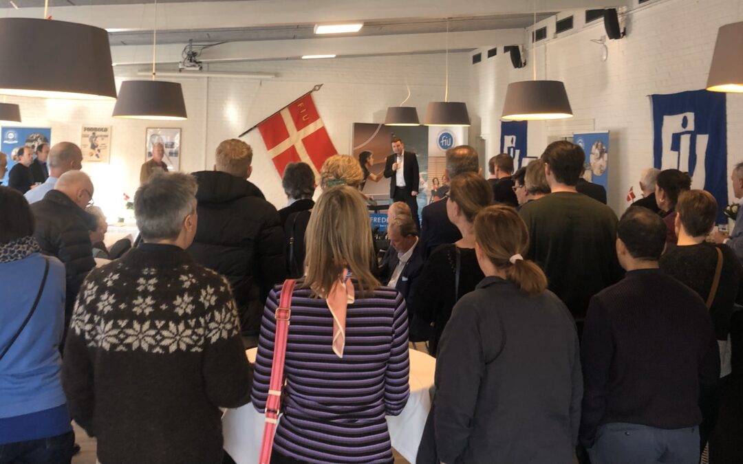 Stærkt fremmøde til FIUs 100 års jubilæums reception