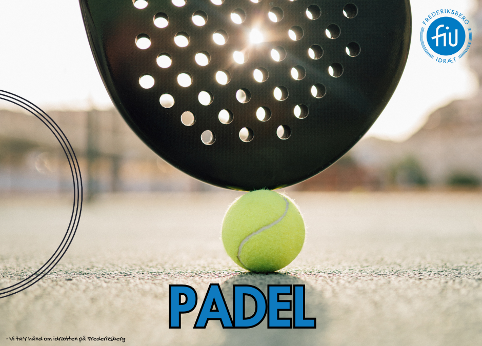 Om lidt kan du spille Padel på Frederiksberg!